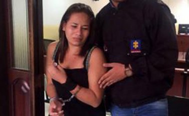 Funcionarios del Cuerpo Técnico de Investigación, CTI, se encargaron de la captura de la joven que no aceptó la imputación. Colprensa