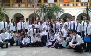 Los 37 integrantes de la orquesta sinfónica del Inem no solo representan a Cúcuta en Festival de Música Cartagena 2018, sino que con esfuerzo demostraron hasta dónde pueden llegar los cucuteños cuando están unidos. Cortesía