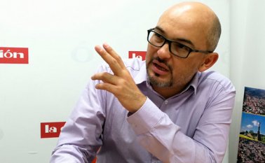 Francisco Javier Toloza, integrante de Voces de Paz. La Opinión