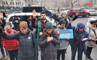 El rechazo racial ha sido una de las constantes contra el gobierno del presidente de Estados Unidos, Donald Trump. AFP