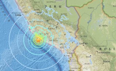 Sismo de magnitud 7,3 sacude a Perú. Internet
