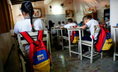 La situación se presenta tanto en colegios públicos como en instituciones privadas de la zona fronteriza. Cortesía