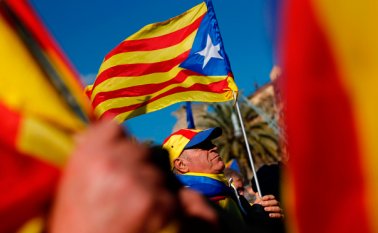 Aumentan las especulaciones en Cataluña sobre un posible retorno sorpresa de Puigdemont para ser investido. AFP