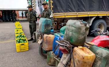 El año pasado, los resultados en los operativos contra el contrabando dejaron 1.179 millones de pesos en hidrocarburos decomisados. Archivo