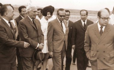 la foto refleja el bipartidismo de la época del Frente Nacional. La Opinión