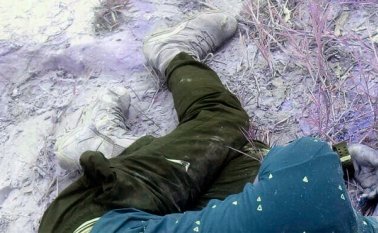 Los cuerpos de cuatro hombres fueron encontrados con varios impactos de bala. Tomada de Twitter