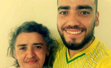 Martha Beltrán, de 47 años, y su hijo Jonathan Andrés Beltrán, de 22. Colprensa