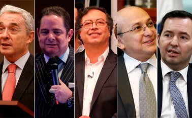 Los testimonios de Uribe, Vargas Lleras y Petro fueron solicitados por la defensa el expresidente de la Corte Suprema de Justicia Leonidas Bustos. Archivo