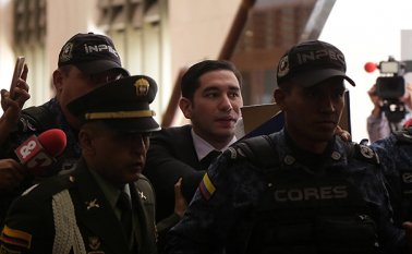 El nuevo presidente de la Corte Suprema de Justicia José Luis Barceló anunció el traslado del exfiscal anticorrupción a una guarnición militar. Colprensa