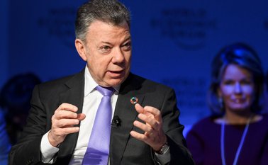 El presidente Juan Manuel Santos rechazó rotundamente el adelanto de las elecciones en Venezuela. AFP
