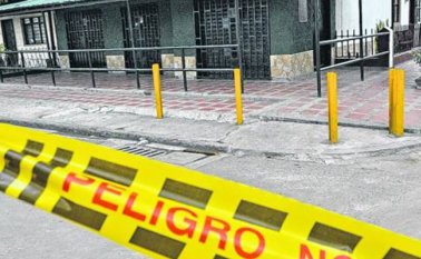 En este bar del barrio El Prado, en Palmira, se registraron los hechos la noche del pasado lunes donde una persona murió y seis más resultaron heridas. Colprensa