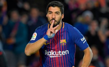 Con un único gol anotado por Luis Suárez. AFP