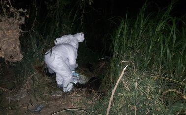 Miembros del Cuerpo Técnico de Investigación (CTI) de la Fiscalía practicaron la inspección. Cristian Herrera