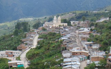 Foto panorámica del municipio de San Calixto. Archivo
