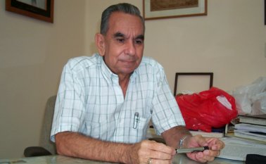 Fernando Vega Pérez fue presidente de la Academia de Historia de Norte Santander. Cortesía