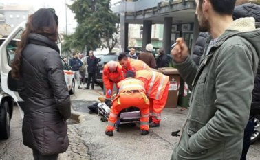 Entre cuatro y seis personas resultaron heridas por los disparos. Twitter @NTN24