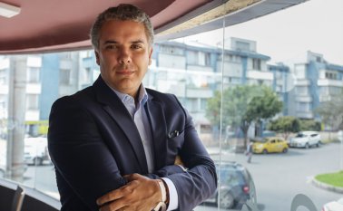 Iván Duque, el precandidato del Centro Democrático, asegura que no se ve como fórmula vicepresidencial, pues su objetivo principal es ser el presidente del país. Colprensa