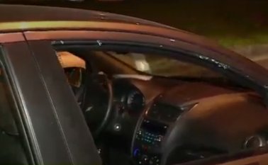 Un hombre que robaba a una mujer murió tiroteado por Mario Muñoz, durante un trancón en la Autopista Norte de Bogotá. Captura de video