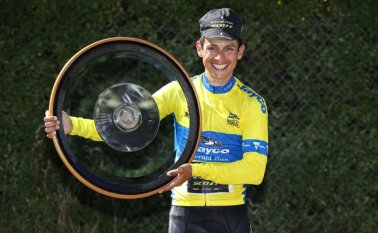 Esteban Chaves, ciclista colombiano. @HeraldSunTour