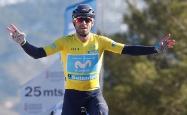 Alejandro Valverde, ciclista de ruta español. Cortesía