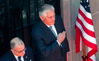 Rex Tillerson se reunirá en la Casa de Nariño con el presidente Juan Manuel Santos. AFP