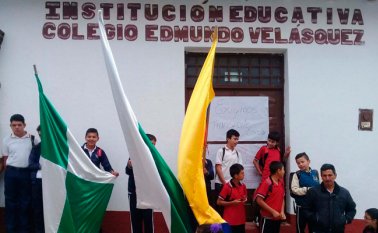 Los infantes de la zona rural de Ocaña son los más afectados por los retrasos de la contratación pública del transporte escolar. Cortesía