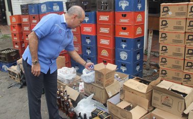 El Departamento está dejando de recibir por el contrabando de cigarrillos, licores, degüello de ganado y la sobretasa de la gasolina cerca de $12 mil millones anuales. Cortesía