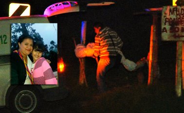 Juliana Bolívar Jaimes y su hija. La Opinión