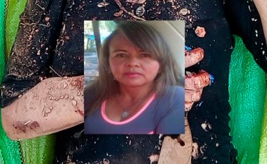 Sandra Luna fue asesinada en la vereda La Primavera. La familia se quejó de que el Grupo Gaula los contactó solo una vez.
Cortesía