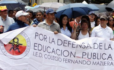Los padres expresaron que “no podemos seguir permitiendo que año tras año tengamos falencias y alarmas que no contribuyen a mejorar la calidad educativa” Colprensa