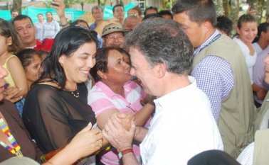 Esa cercanía y contacto directo que existió al comienzo de su administración es la que le reclaman los cucuteños al presidente Juan Manuel Santos.   Archivo La Opinión
