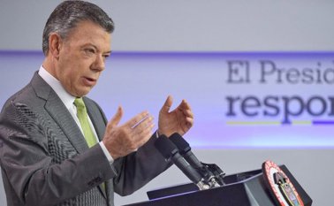 Juan Manuel Santos, Presidente de Colombia. Colprensa