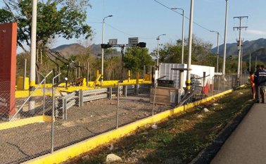 Dos peajes fueron dinamitados por subversivos del Eln en el sur del Departamento del Cesar. Cortesía