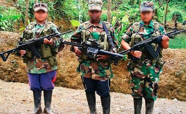 Menores reclutados por la guerrilla de las Farc. Colprensa