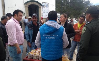 El comité dio a conocer los proyectos que beneficiarán a los pamploneses en temas de educación, seguridad y espacio público. Cortesía