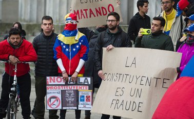 Lla llegada de venezolanos a la Argentina se ha incrementado en 1.600 por ciento en los últimos años. AFP