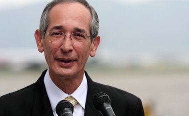 El expresidente Álvaro Colom estuvo en el poder entre 2008 y 2012. AFP