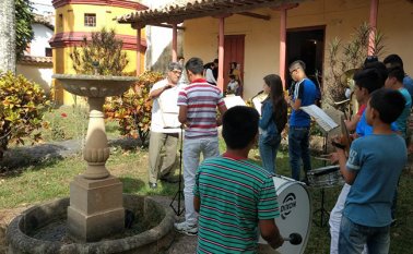 Diversos espacios de práctica sirven para el desarrollo de los talentos que surgen de Ocaña y la provincia de Catatumbo. Javier Sarabia