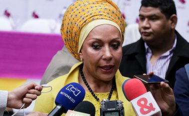 Piedad Córdoba, candidata presidencial. Colprensa