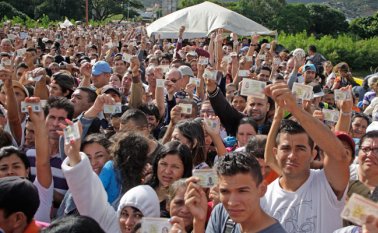 Para Acnur, el fenómeno migratorio plantea una situación nueva en el continente americano, donde "antes no había solicitudes de venezolanos". Archivo