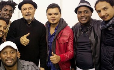 Esta colaboración nació hace poco más de un año cuando Herencia de Timbiquí abrió uno de los conciertos que Rubén Blades hizo en Colombia. Internet