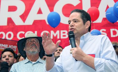 El candidato presidencial Germán Vargas Lleras estará durante dos días en Cúcuta para cumplir varios actos de campaña. Archivo