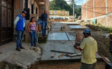 El proyecto liderado por la comunidad ha dejado buenos resultado y no se han presentado, hasta la fecha, retrasos en las obras agendadas en el calendario de 2018. Cortesía