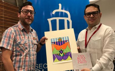 Las obras del artista están representadas en diez cuadros,y se darán a conocer durante tres meses, en Suiza. Cortesía