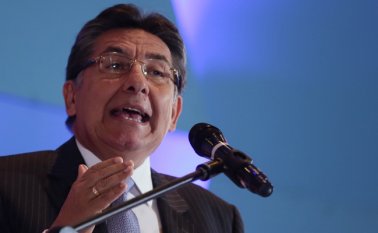 El fiscal general Néstor Humberto Martínez en su visita a Quito (Ecuador), anunció que se adelantan operaciones binacionales para dar con el paradero de otros bienes de las Farc. Colprensa