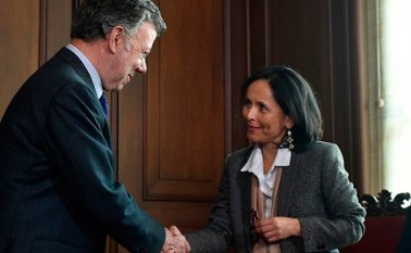 Luz Marina Monzón, directora de la Unidad de Búsqueda de Personas Desaparecidas tomó posesión del cargo. Colprensa