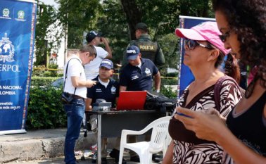 Esta base de datos portátil también la usarán los cuadrantes de Policía del área metropolitana, dijo la Policía. Mario Franco