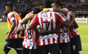 El Junior colombiano y El Guaraní paraguayo se juegan este jueves en Asunción, en la vuelta de la fase 3 de la Copa Libertadores. Colprensa