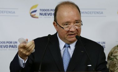 Luis Carlos Villegas, ministro de Defensa. Colprensa