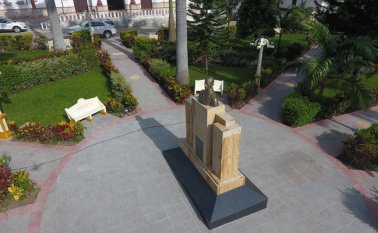En el remodelado parque se reunirán representantes de la Academia de Historia de Historia de Norte de Santander, representantes del Directorio Liberal, entre otros. Cortesía